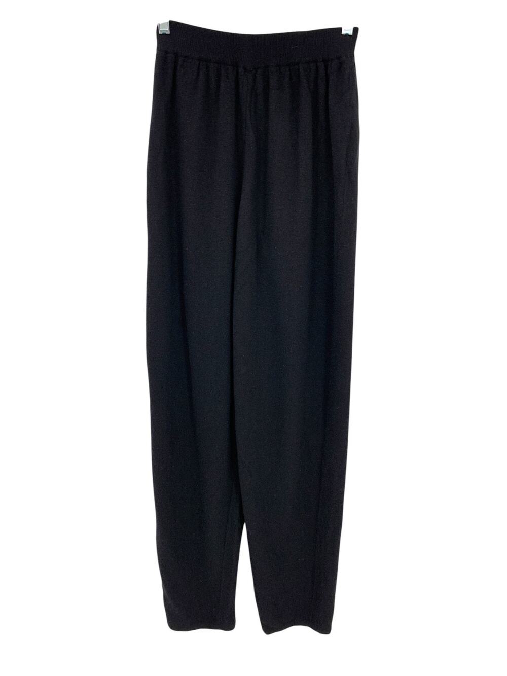 Vintage Shirin Cashmere Pants Black Made In Scotland Size Small